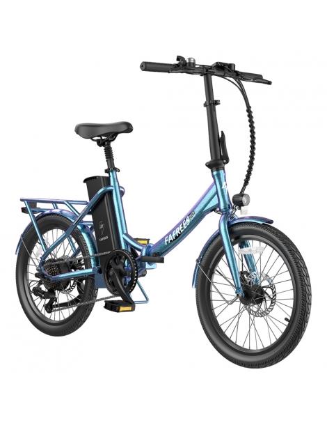 Fafrees F20 Lasting Bici Elettrica Pieghevole Motore 250W Batteria 36V 18.2Ah Pneumatici 20*1.95'' - Radiant Teal