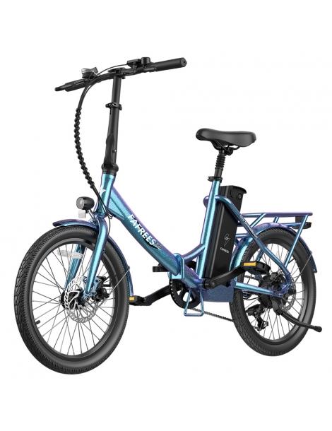 Fafrees F20 Lasting Bici Elettrica Pieghevole Motore 250W Batteria 36V 18.2Ah Pneumatici 20*1.95'' - Radiant Teal Vendite stagionali