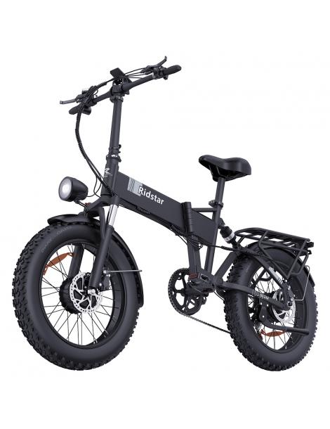 Ridstar H20 Pro Bicicletta elettrica pieghevole motore 1000W*2 batteria 48V 23AH pneumatici grassi 20*4 pollici Black Friday