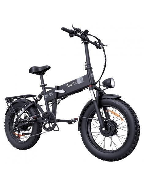 Ridstar H20 Pro Bicicletta elettrica pieghevole motore 1000W*2 batteria 48V 23AH pneumatici grassi 20*4 pollici Black Friday