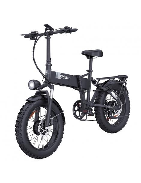 Ridstar H20 Pro Bicicletta elettrica pieghevole motore 1000W*2 batteria 48V 23AH pneumatici grassi 20*4 pollici Black Friday