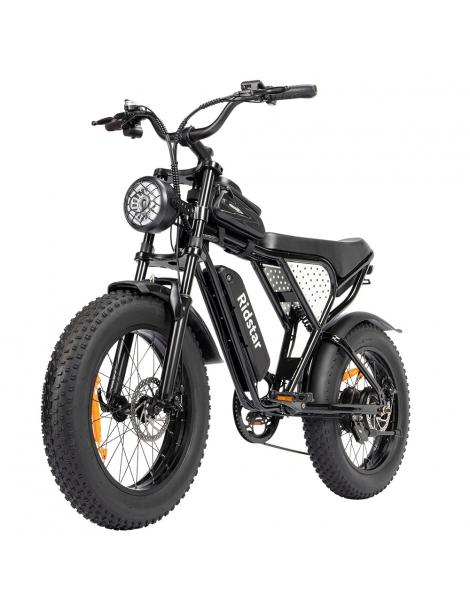 Ridstar Q20 Mini Electric Bike motore 1000W batteria 48V 15AH pneumatici grassi 20*4.0 pollici velocità massima 40km/h Cyber Monday