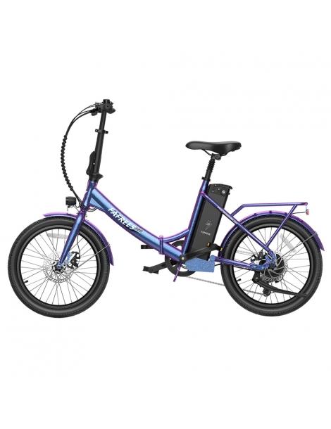 Fafrees F20 Lasting Bici Elettrica Pieghevole Motore 250W Batteria 36V 18.2Ah Pneumatici 20*1.95'' - Aurora Blue Offerta natalizia