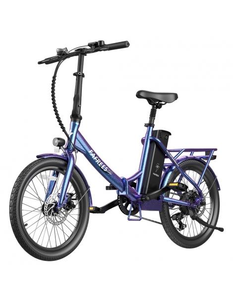 Fafrees F20 Lasting Bici Elettrica Pieghevole Motore 250W Batteria 36V 18.2Ah Pneumatici 20*1.95'' - Aurora Blue Offerta natalizia