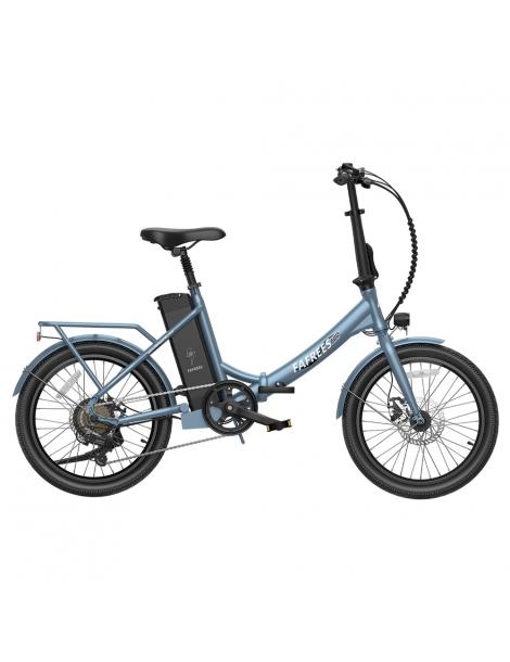 Fafrees F20 Lasting Bici Elettrica Pieghevole Motore 250W Batteria 36V 18.2Ah Pneumatici 20*1.95'' - Blu Haze Offerta Pasqua