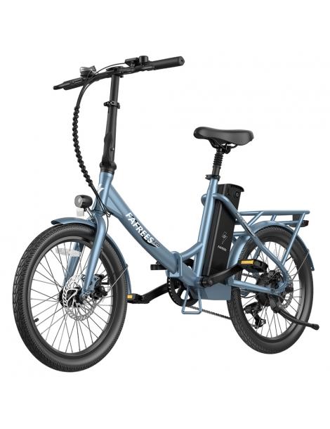 Fafrees F20 Lasting Bici Elettrica Pieghevole Motore 250W Batteria 36V 18.2Ah Pneumatici 20*1.95'' - Blu Haze Offerta Pasqua