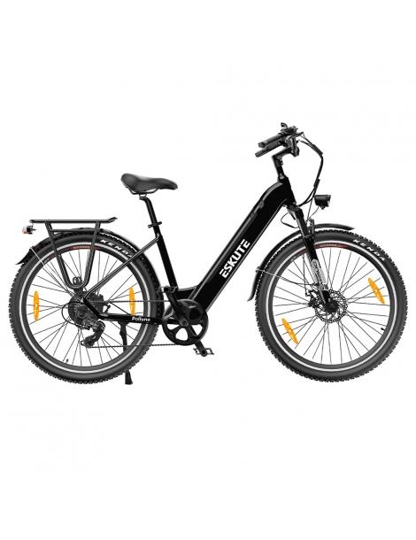 ESKUTE ES-26-LJ Bicicletta elettrica motore Bafang da 250W batteria da 36V 20Ah 26 x 1 75 pollici - Nero