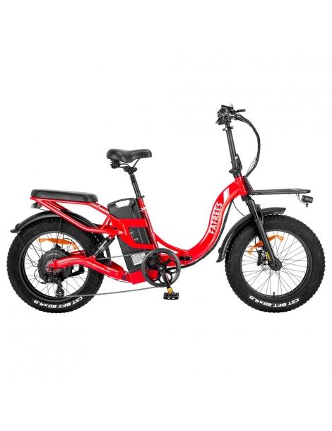 Fafrees F20 X-Max 20*4.0 pollici Fat Tire Bicicletta elettrica pieghevole motore 750W batteria 30Ah - Rosso