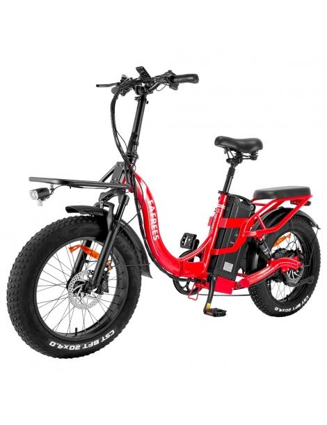 Fafrees F20 X-Max 20*4.0 pollici Fat Tire Bicicletta elettrica pieghevole motore 750W batteria 30Ah - Rosso Offerta migliore