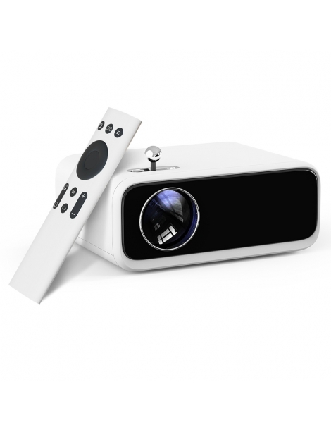 WANBO Mini Pro Proiettore Android 9.0 correzione trapezoidale a quattro punti