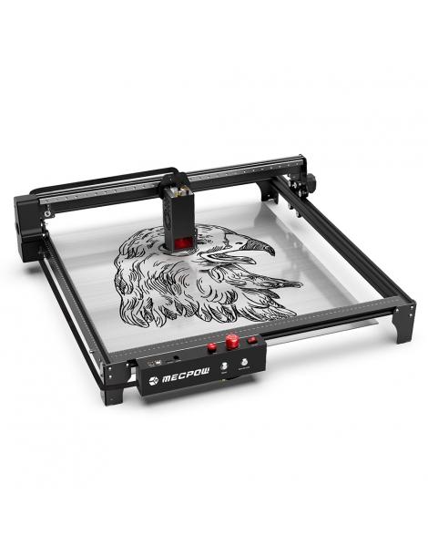 Mecpow X5 22W Macchina per incisione laser area di incisione 600x600mm spot laser con assistenza pneumatica automatica Fino al 50% di sconto