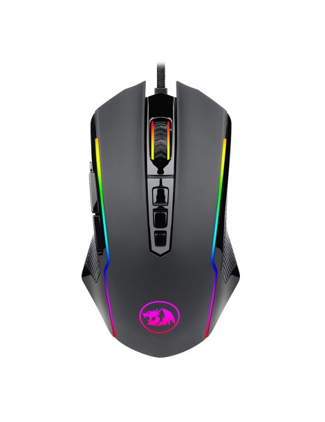 Redragon Mouse da gioco cablato M910-K RGB 8000 DPI 9 pulsanti programmabili con pulsante di fuoco rapido