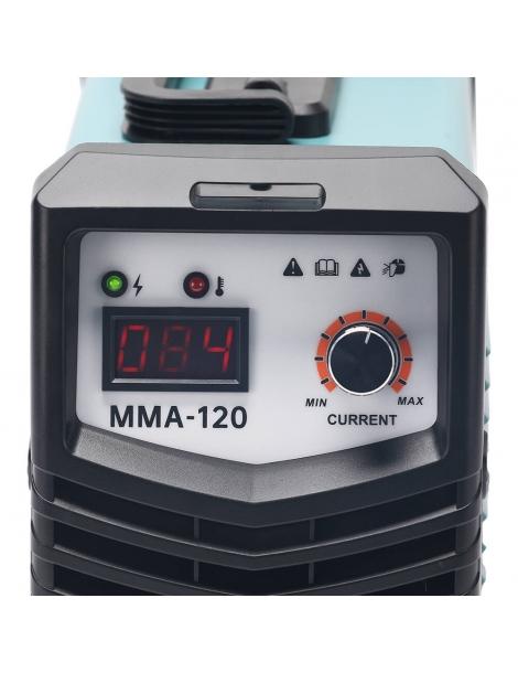 Mecpow MMA-120 Saldatrice a doppia tensione display a LED modalità di controllo IGBT funzione di avvio a caldo Super sconto