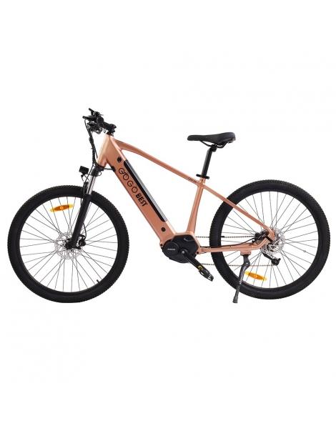 GOGOBEST GM26 Bicicletta elettrica da città motore mid-drive 36V 250W batteria 10Ah freno a disco idraulico - Oro Esporta salva
