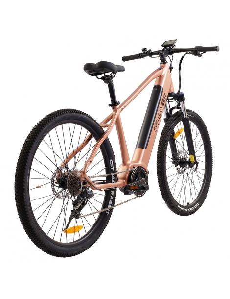 GOGOBEST GM26 Bicicletta elettrica da città motore mid-drive 36V 250W batteria 10Ah freno a disco idraulico - Oro Esporta salva