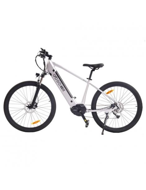 GOGOBEST GM26 Bicicletta elettrica da città motore mid-drive 36V 250W batteria 10Ah freno a disco idraulico - Argento Black Friday Prezzi