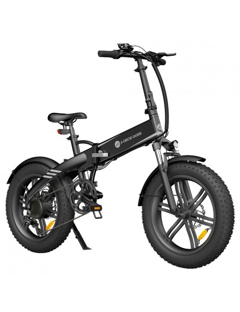 ADO A20F Bestia pieghevole E-bike 250W DC Brushless Motore 25km/h 36V 14.5Ah Batteria 20*4.0 Pneumatici Sensore di coppia-Nero In vendita