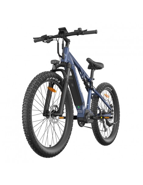 GOGOBEST GM27 Bicicletta elettrica 48V 350W Motore centrale Freno a disco idraulico - Blu Qualità