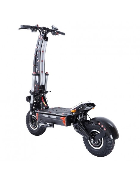 Halo Knight T107 Max 14 pollici Off-Road Pneumatici Scooter elettrico pieghevole 2*4000W Motori 72V 50Ah Batteria Promozione
