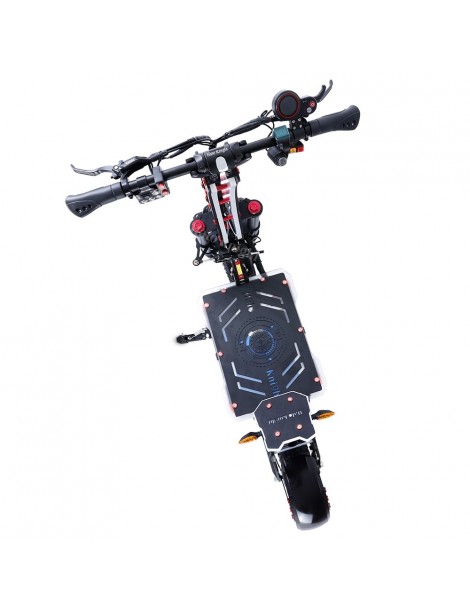Halo Knight T107 Max 14 pollici Off-Road Pneumatici Scooter elettrico pieghevole 2*4000W Motori 72V 50Ah Batteria Promozione