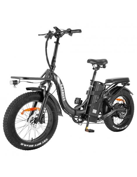 Fafrees F20 X-Max 20*4.0 pollici Fat Tire Bicicletta elettrica pieghevole motore 750W batteria 30Ah - Nero Shopping Online