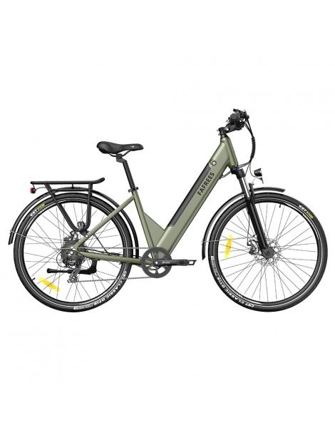 FAFREES F28 Pro Bicicletta elettrica da città Step-Through -Verde