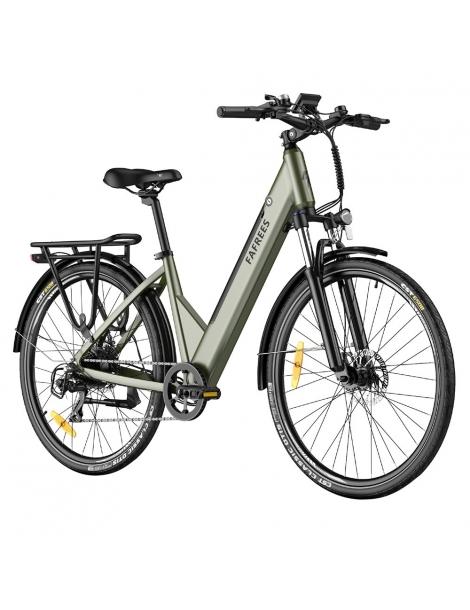 FAFREES F28 Pro Bicicletta elettrica da città Step-Through -Verde Affare Del Giorno