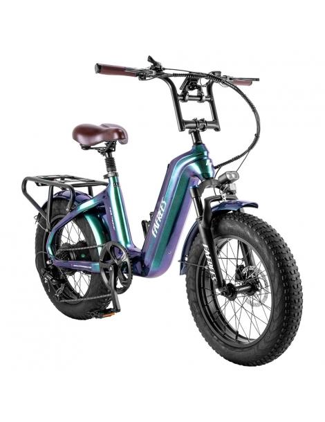 FAFREES F20 Master E-bike 20*4.0 pollici pneumatico 500W trazione posteriore 25km/h velocità massima-Verde Sottocosto