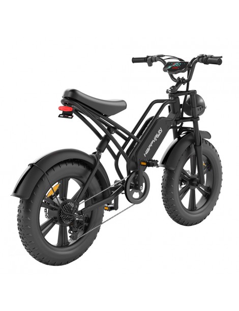 HAPPYRUN HR-G50 Bicicletta elettrica retrò 18Ah Batteria 750W Motore Offerta