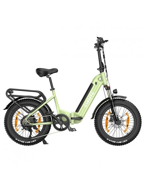 ESKUTE ES-20-LJXD Bicicletta elettrica motore da 250W batteria da 36V 25Ah pneumatico CST da 20*4.0 pollici - Verde