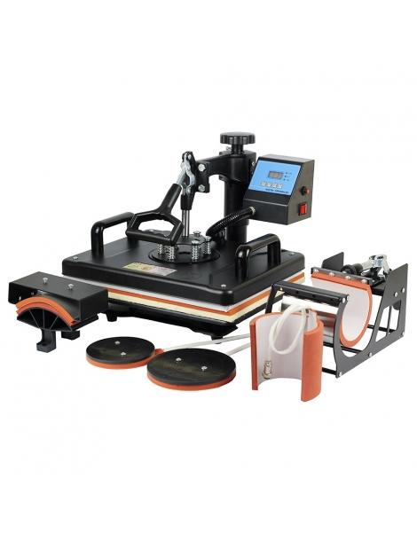 SHUOHAO SH06 6 in 1 Macchina per la stampa a caldo 29*38cm Piastra di trasferimento