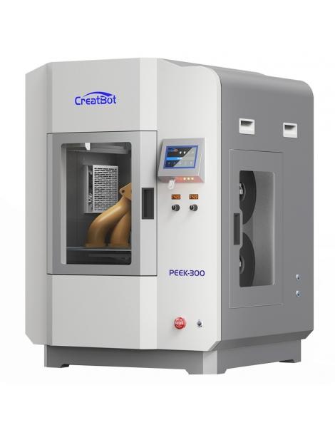 CreatBot PEEK-300 Stampante 3D livellamento automatico doppio estrusore velocità di stampa 10-120 mm/s Offerta per la Festa della Mamma