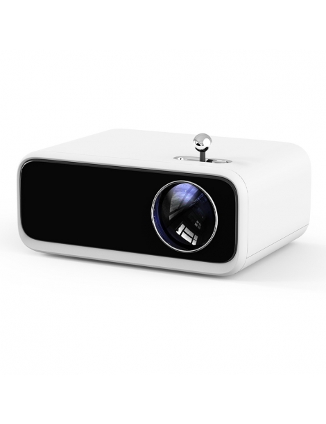 WANBO MINI Proiettore LCD versione multimediale altoparlante a diaframma da 3W Offerta San Valentino