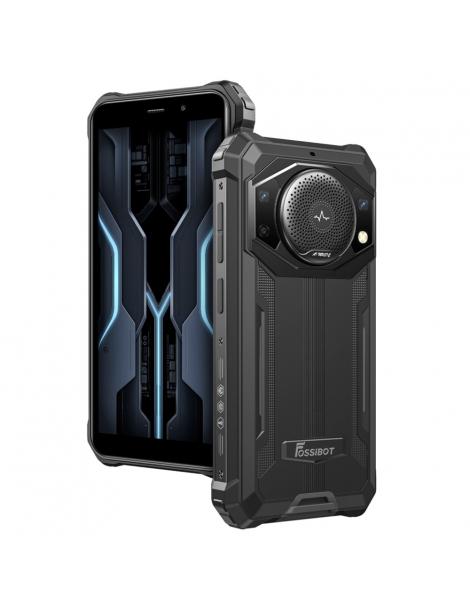 FOSSiBOT F101P Smartphone robusto 4GB 64GB tripla fotocamera AI altoparlante 123dB MediaTek Helio P22 Octa-Core - Nero