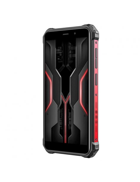 FOSSiBOT F101P Smartphone robusto 4GB 64GB tripla fotocamera AI altoparlante 123dB MediaTek Helio P22 Octa-Core - Rosso Online Outlet