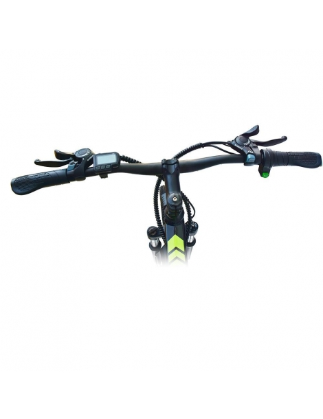 DEEPOWER K26 Bicicletta elettrica pieghevole pneumatici da 26 pollici motore da 48V 500W batteria da 12 8Ah Comprane uno, ottenene uno gratis