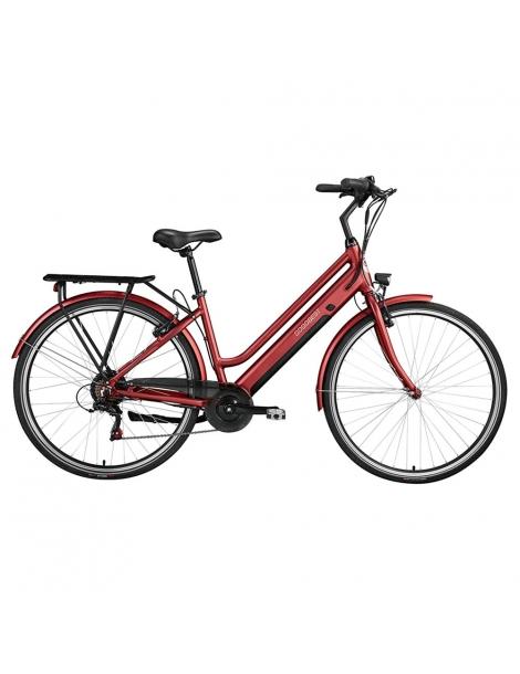GOGOBEST GM28 Bicicletta elettrica 36V 350W Motore Batteria 10.4Ah-Rosso Promozione temporanea
