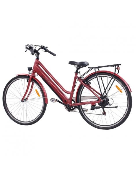 GOGOBEST GM28 Bicicletta elettrica 36V 350W Motore Batteria 10.4Ah-Rosso Promozione temporanea