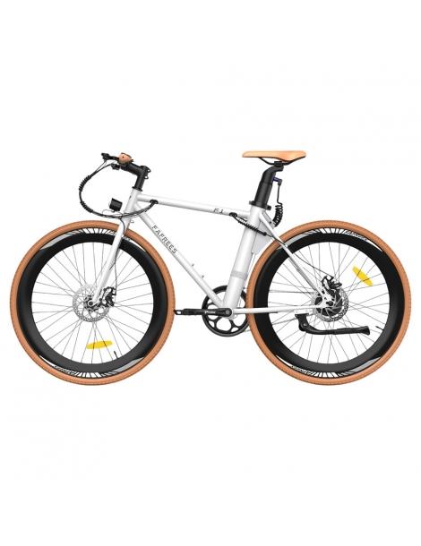 Fafrees F1 Bicicletta elettrica da città motore 250W 36V 10AH pneumatici CST 700C*38C 25km/h 40N.M 90km - Arancione bianco Only for today