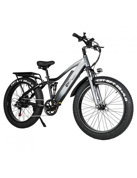 CMACEWHEEL TP26 Bicicletta elettrica pneumatico CST da 26*4.0 pollici motore da 750W velocità massima di 40-45km/h