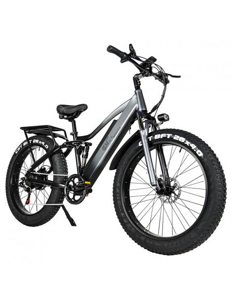 CMACEWHEEL TP26 Bicicletta elettrica pneumatico CST da 26*4.0 pollici motore da 750W velocità massima di 40-45km/h Sostegno trimestrale