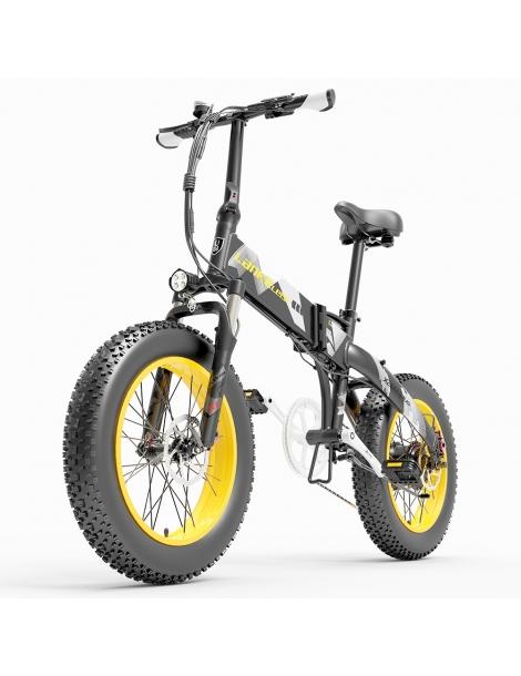 LANKELEISI X2000PLUS 10.4Ah 48V 1000W Ciclomotore Elettrico Bici Pieghevole Fino al 55% di sconto