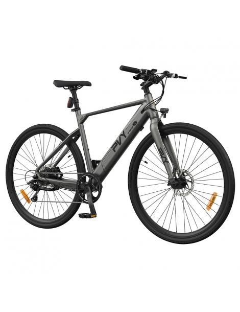 PVY P30 Bicicletta elettrica motore 500W batteria 36V 13.5Ah pneumatico 27.5*2.1” 32km/h 100km impermeabile IP66 - Grigio Super sconto
