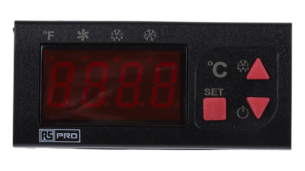 Rs-Online Regolatore di temperatura On/Off RS PRO 230 V c.a. 77 x 35mm 3 uscite Relè