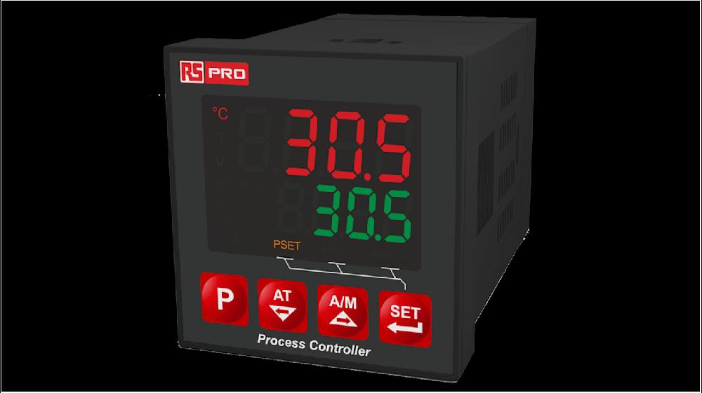 Rs-Online Termoregolatori PID RS PRO 24 V 48 x 48mm 3 uscite Analogico e a relè