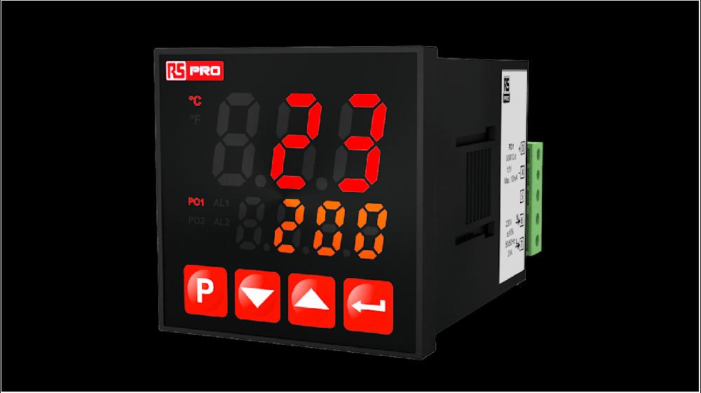 Rs-Online Termoregolatori PID RS PRO 24 V 48 x 48mm 3 uscite Relè SSR
