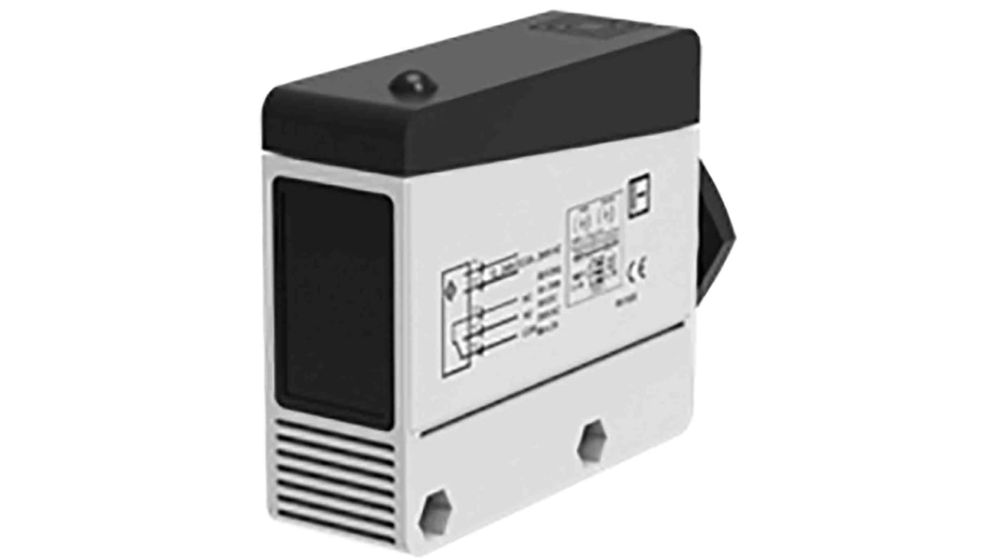 Rs-Online Sensore fotoelettrico Rettangolare RS PRO a retroriflessione rilevamento 5 m uscita Relè