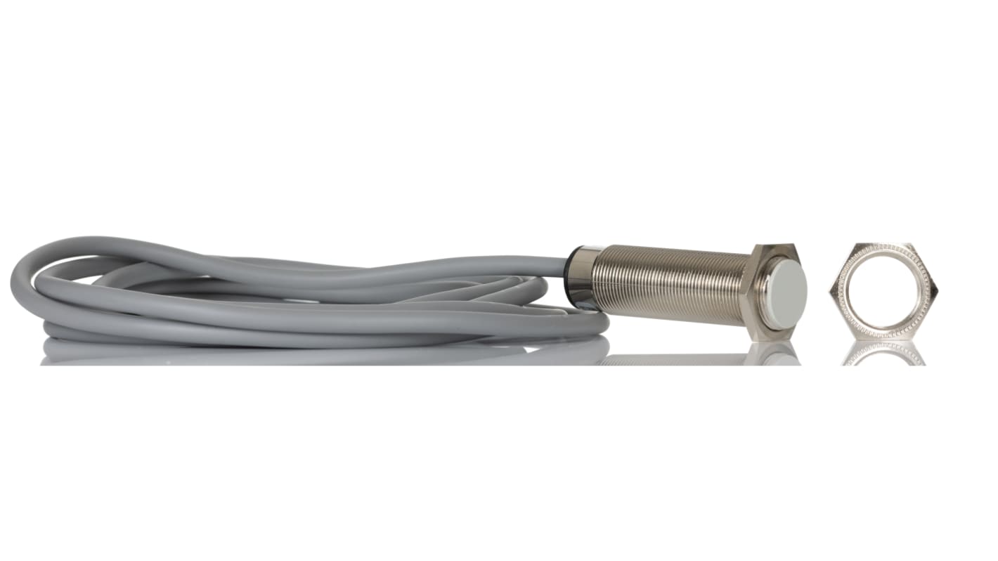 Rs-Online Sensore di prossimità Cilindro filettato RS PRO M18 rilevamento 8 mm 20 → 250 V ca/cc