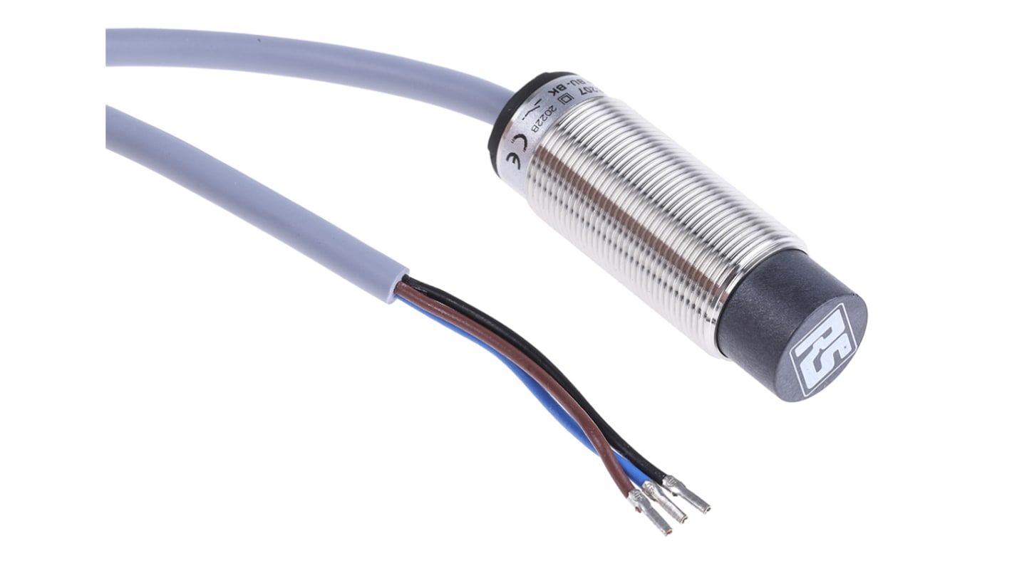 Rs-Online Sensore di prossimità Cilindro filettato RS PRO M18 rilevamento 12 mm 10 → 30 V c.c