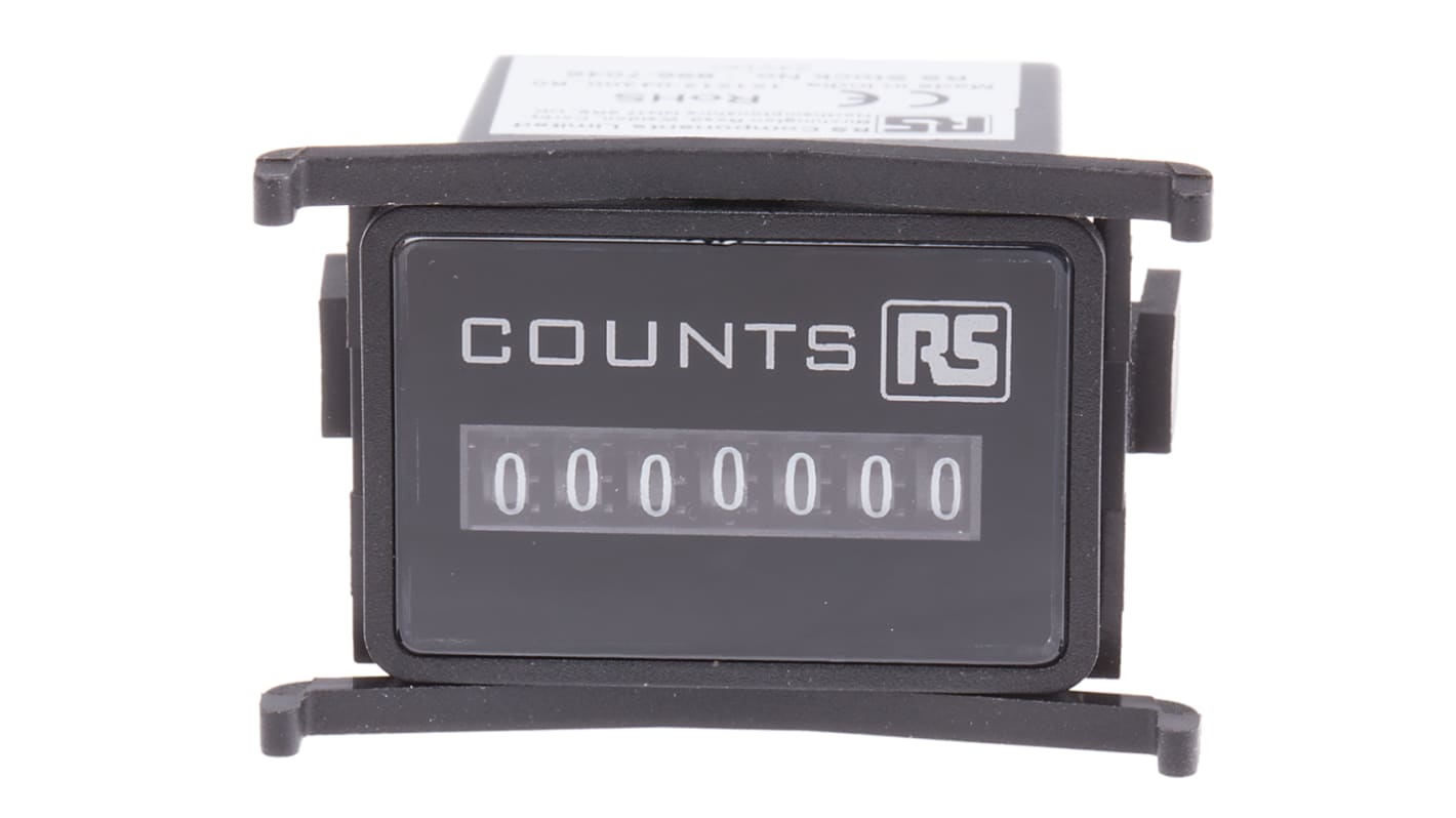 Rs-Online Contatore elettronico RS PRO Impulso 10Hz display Digitale 7 cifre 24 V c.c